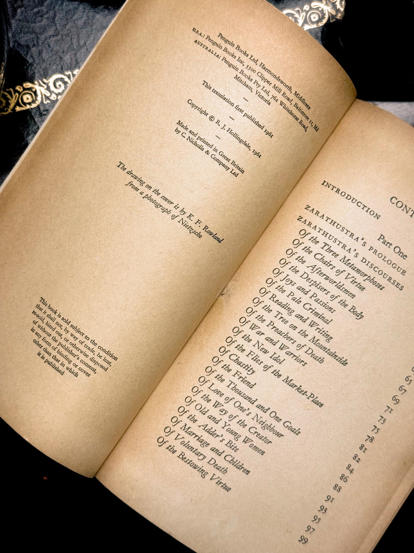 Thus Spoke Zarathustra - First Edition (Penguin Classics) 1961