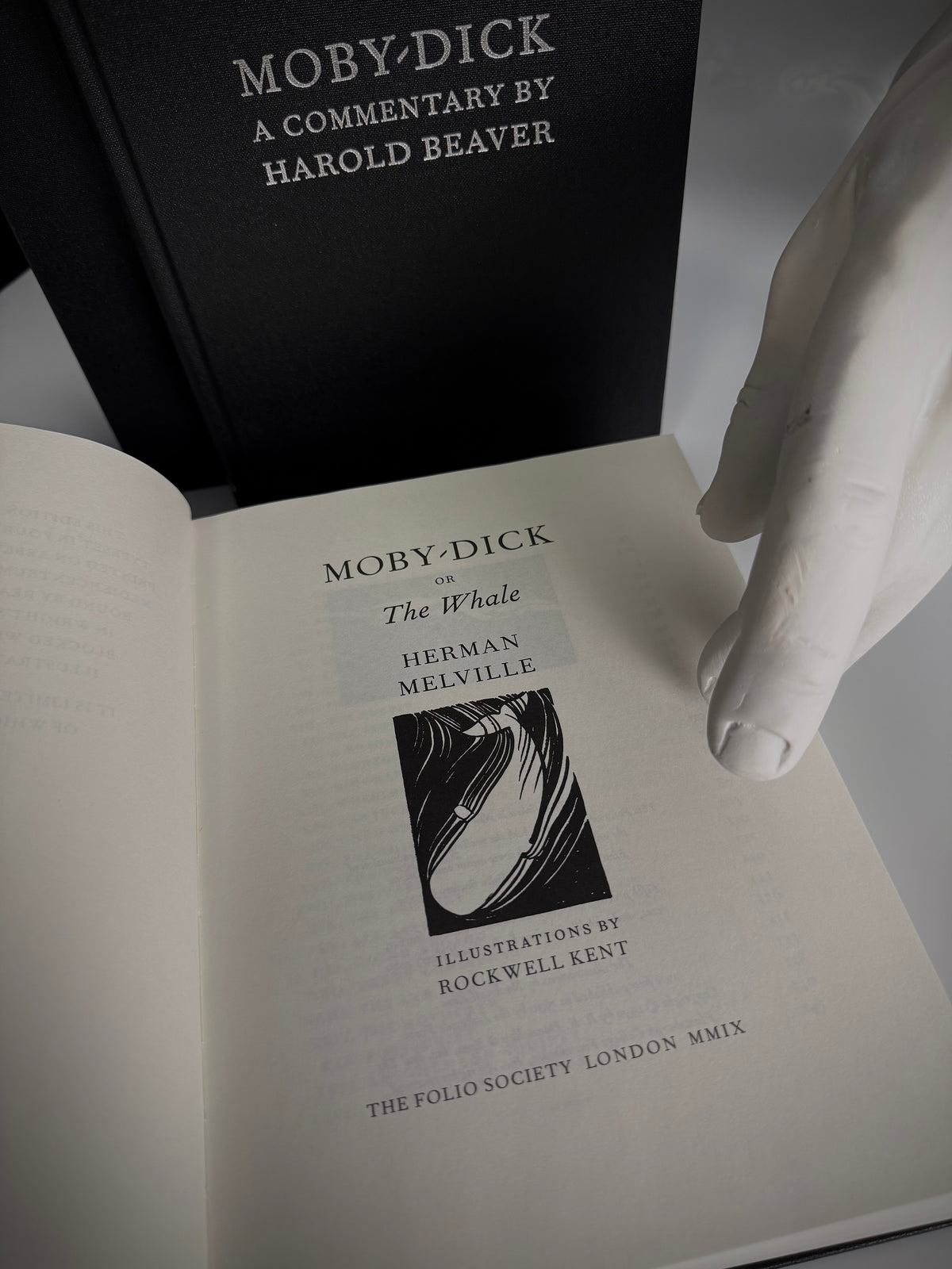 Moby-Dick - Herman Melville
The Folio Society, London, 2009 Rockwell Kent Illustrations | Limited to 1,750 Copies | Number 23