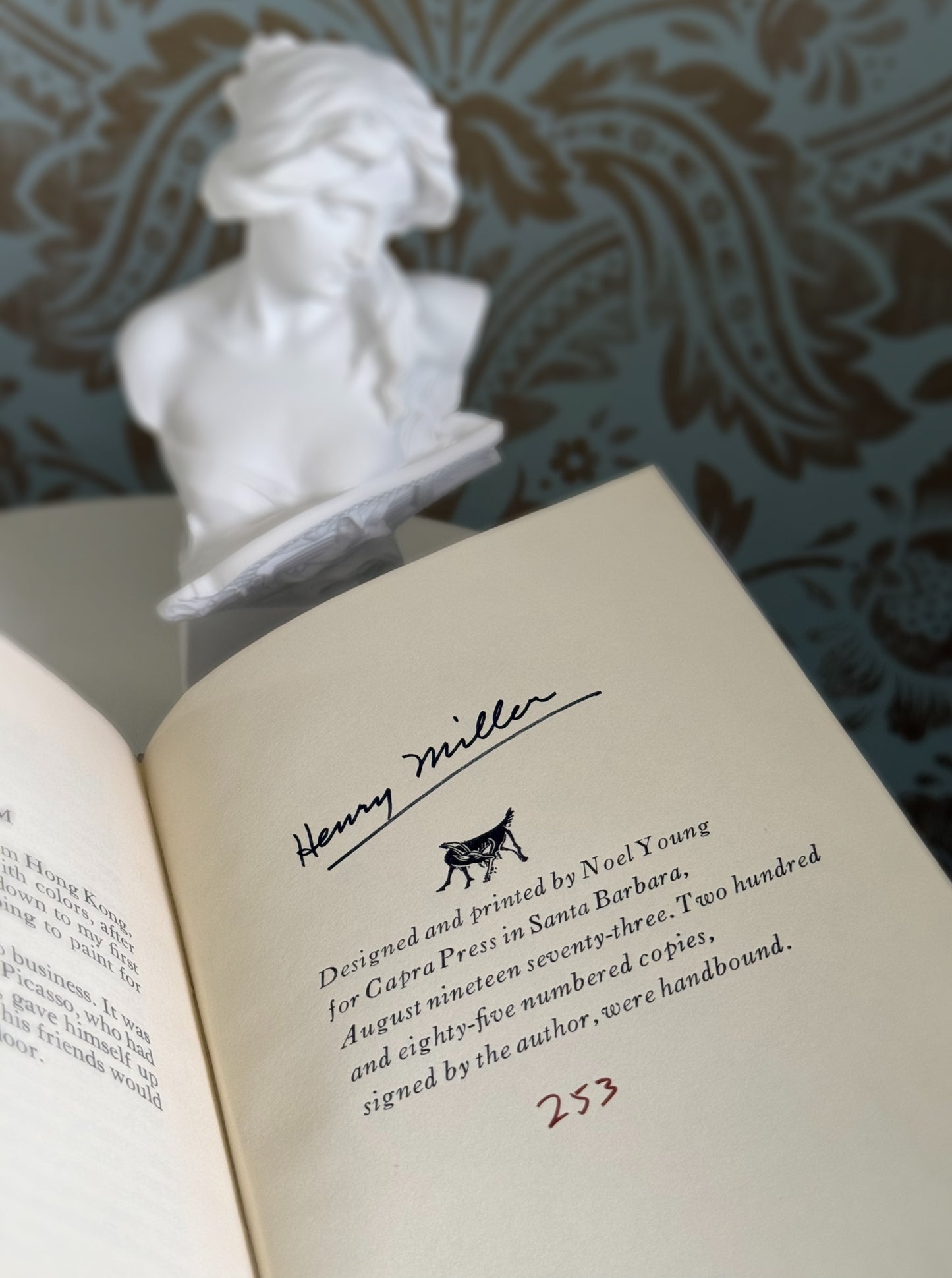 Henry Miller – Signed Limited Editions (1972–1973) | Rare Collection